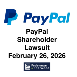 PayPal Shareholder Lawsuit